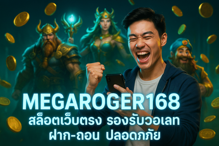 MEGAROGER168 สล็อตเว็บตรง รองรับวอเลท ฝาก-ถอน ปลอดภัย