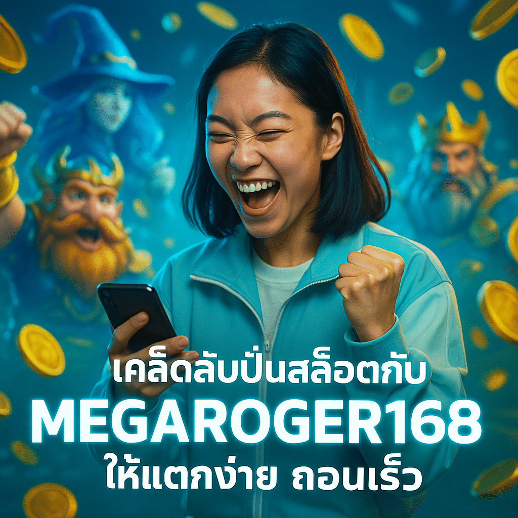 เคล็ดลับปั่นสล็อตกับ MEGAROGER168 ให้แตกง่าย ถอนเร็ว