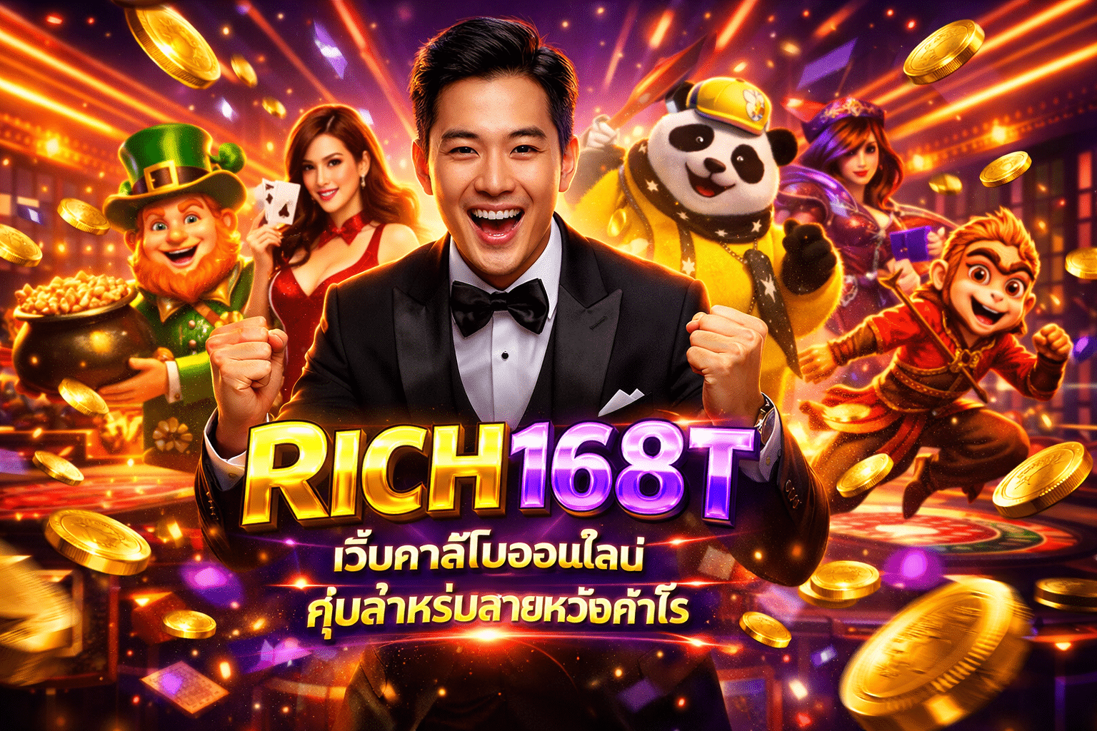 RICH168T เว็บคาสิโนออนไลน์ คุ้มสำหรับสายทำกำไร