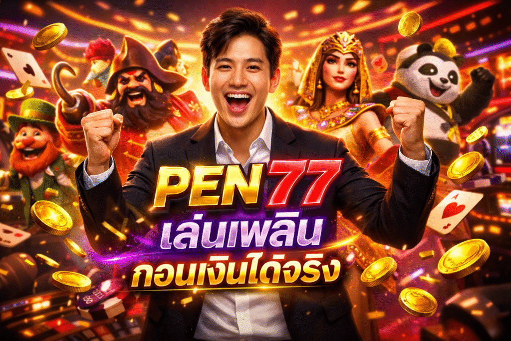 PEN77 เล่นเพลิน ถอนเงินได้จริง