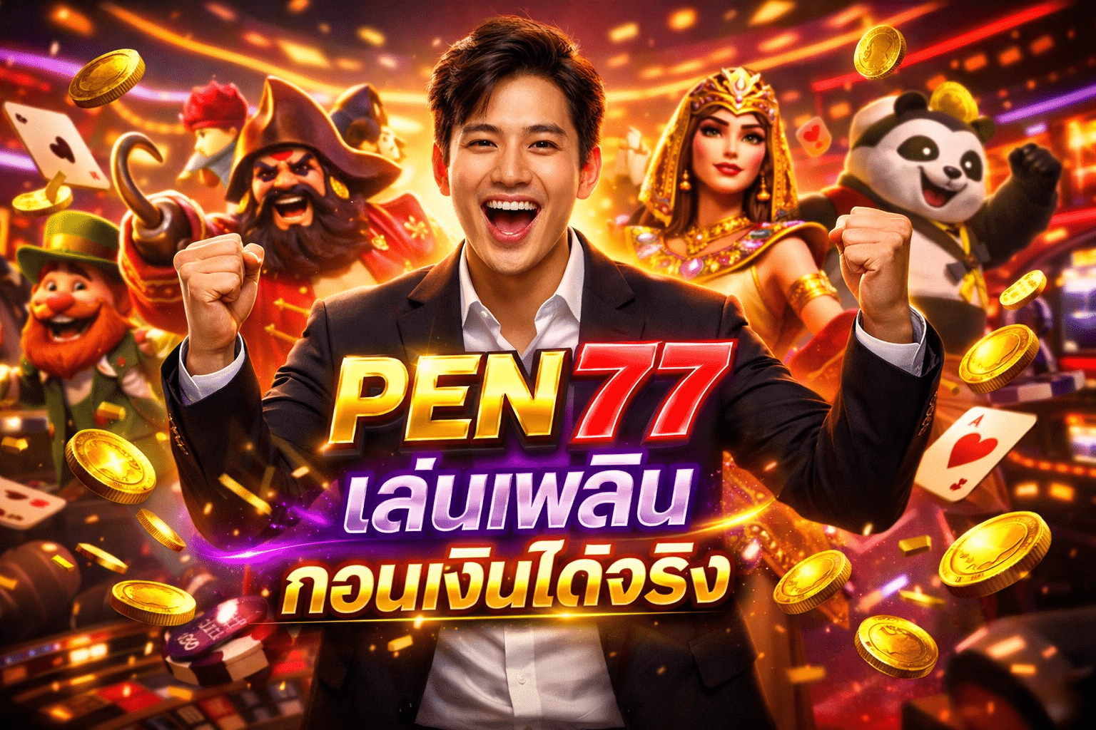PEN77 เล่นเพลิน ถอนเงินได้จริง